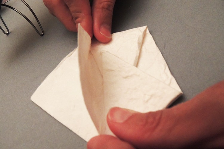 como crear bolsa de papel para bodas